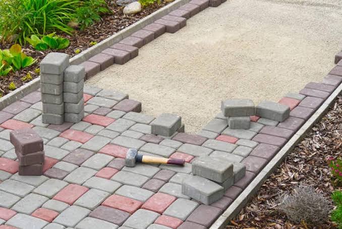 patio in a Shenfield garden